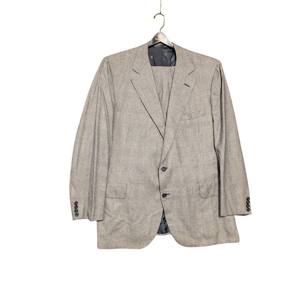 NWOT Rare Vintage Oxxford 100% Wool Glenurquhart Design Fully Lined Men's Suit